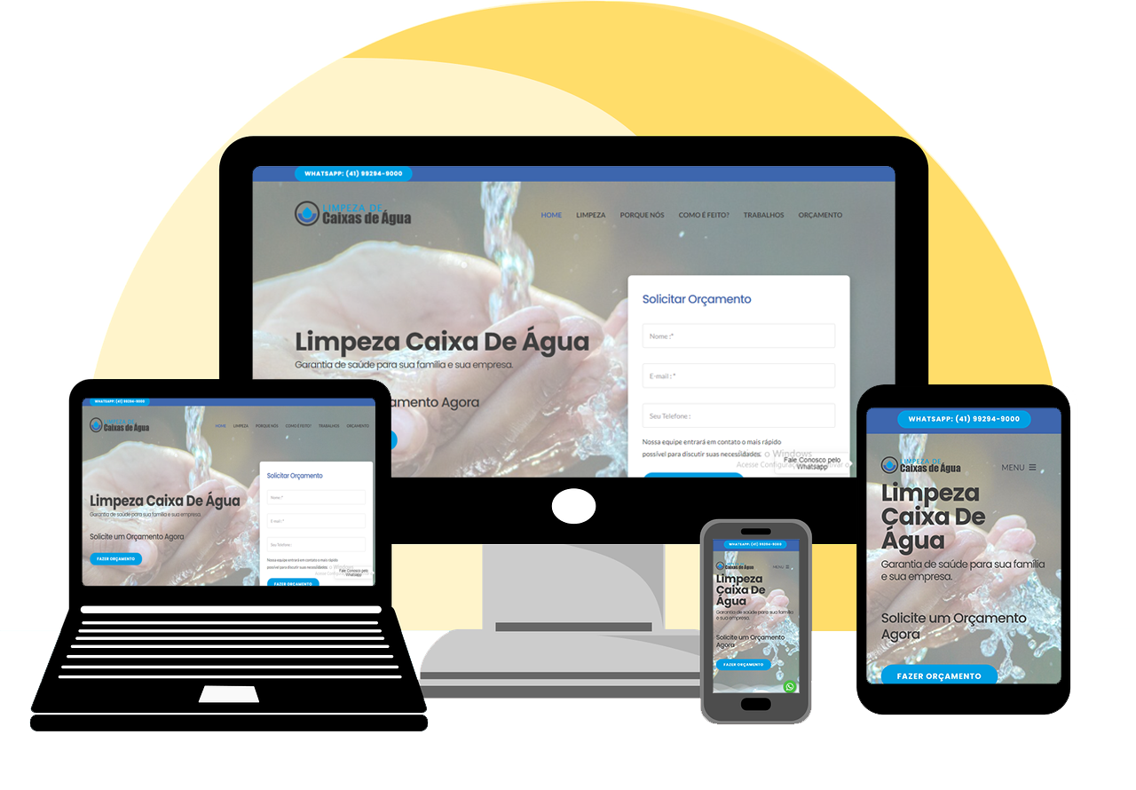 Portfolio Limpeza de caida de Agua